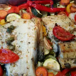 Mediteranska riba sa povrćem