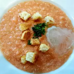 Vegetarijanska supa sa sokom od limuna