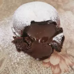 Čokoladni sufle sa tečnom sredinom Lind