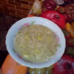 Jednostavna supa od krompira sa jajetom