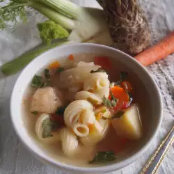 Supa sa makaronama i celerom