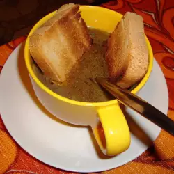 Francuska supa sa pijećim bujonom