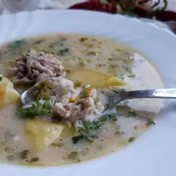 Supa sa pačijim batakom, fidom i krompirom