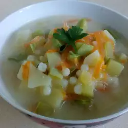 Supa od povrća sa maslacem