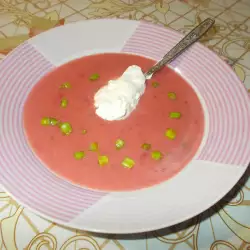 Krem supa od šargarepe sa pijećim bujonom