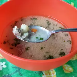 Pačija supa sa belim lukom