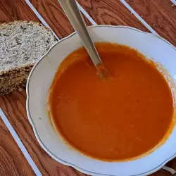 Supa sa pečenim paprikama