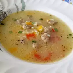 Supa sa mesom i paradajzom