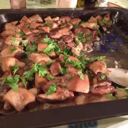 Pečena svinjetina sa vinom