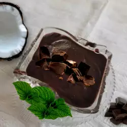 Krem od pavlake sa tečnom čokoladom