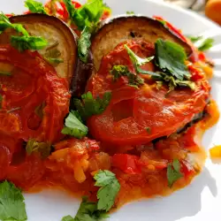 Ratatuj sa tikvicama, patlidžanom i paradajz sosom