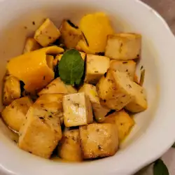 Tofu sa lavandom i sokom od citrusa
