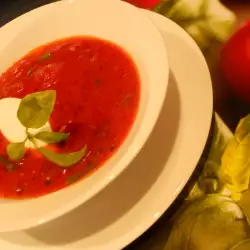Supa od paradajza sa bosiljkom