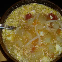 Supa od povrća sa pijećim bujonom