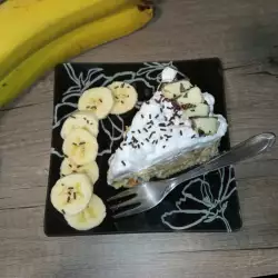 Banana jogurt torta