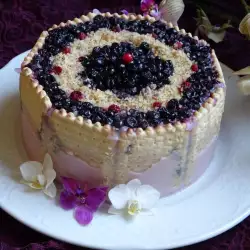 Impresivna keks torta sa borovnicama