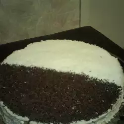 Torta sa keksom, pavlakom i tečnom čokoladom