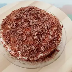 Torta sa domaćom korom i narendanom čokoladom