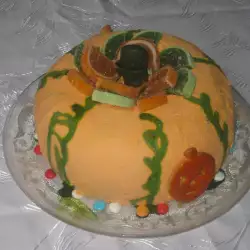 Torta sa kiselom pavlakom i bundevom