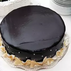 Čokoladna praznična torta