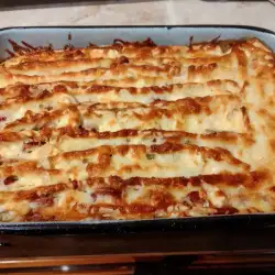 Lenja pita sa tortiljom i kačkavaljem