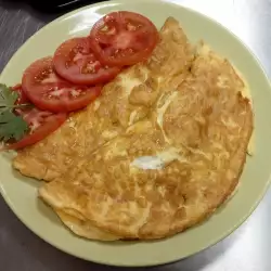 Tradicionalni omlet sa paradajzom i kačkavaljem