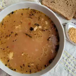 Supa sa paradajz pireom