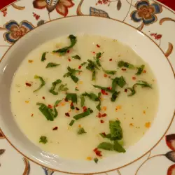 Supa sa ceđenim kiselim mlekom bez mesa