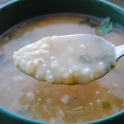 Supa od pirinča sa maslacem