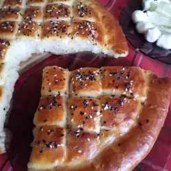 Pljosnati turski hleb sa susamom