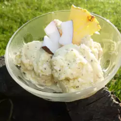 Vegan sladoled sa dva sastojka
