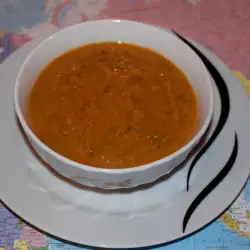 Krem supa od paradajza sa mladim lukom