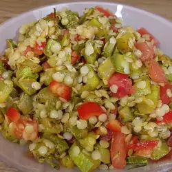 Veganska salata od sočiva
