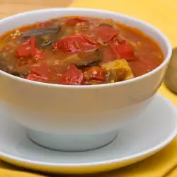 Vegetarijanska supa sa paradajzom