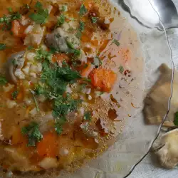 Vegetarijanska supa sa pirinčem