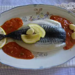 Riba na grčki način sa paradajzom