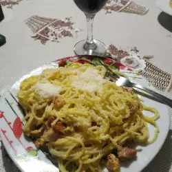 Moje ukusne špagete Karbonara