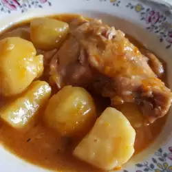 Krompir janija sa pilećim batacima