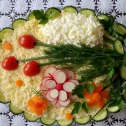 Salata sa kiselim krastavčićima bez mesa