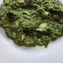 Dinstani spanać i brokoli