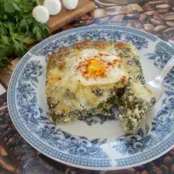 Zapečeno jelo sa zeljem i jajima iz rerne