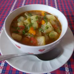 Supa od povrća sa peršunom