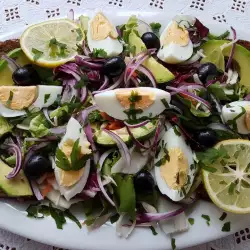 Zdrava jela sa zelenom salatom