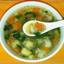 Dijetalna supa od povrća sa čijom i kinoom