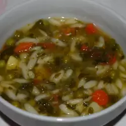 Vegetarijanska supa sa soja sosom