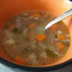 Supa za bebe sa peršunom