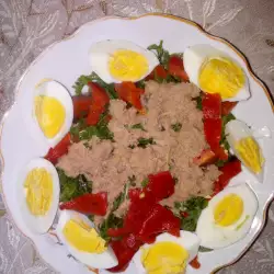 Salata od ribe sa čeri paradajzom