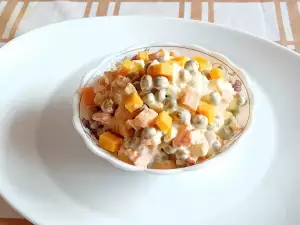 Engleska salata sa graškom