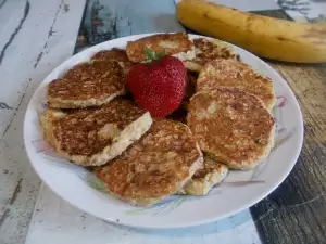 Banana palačinke sa niskim procentom ugljenih hidrata