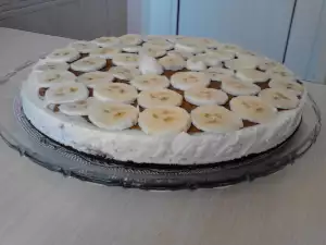 Sveža torta sa bananama